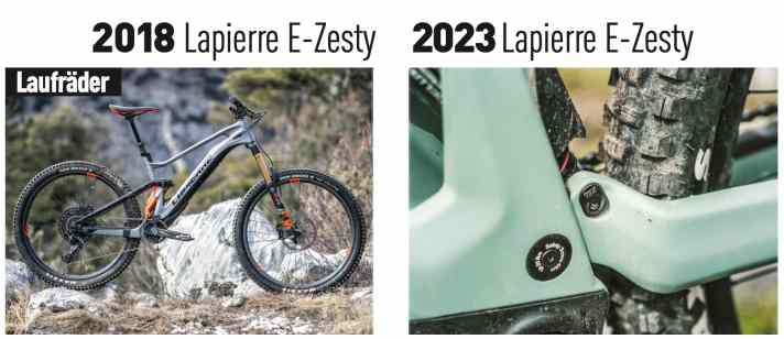 Unterschiebe bei den Laufrädern