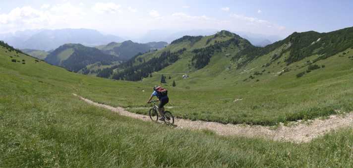   Trail-Spaß am Geigelstein.