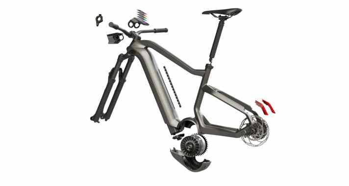   Hier alle Haibike-Neuheiten im Überblick: der neue Remote-Schalter mit dem neuen Haibike-Display, und dem TQ-Motor mit 630-Wattstunden-Akku.
