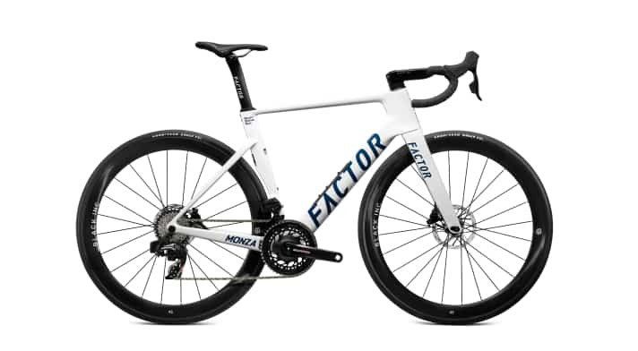 Factor Monza in Pearl White