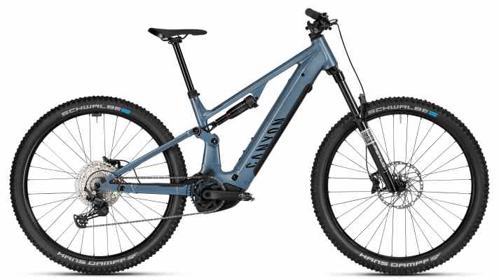Das Einstiegsmodell Canyon Neuron:On 7 gibt´s wahlweise mit 800er- oder 600er-Akku für 3999 bzw. 3799 Euro.