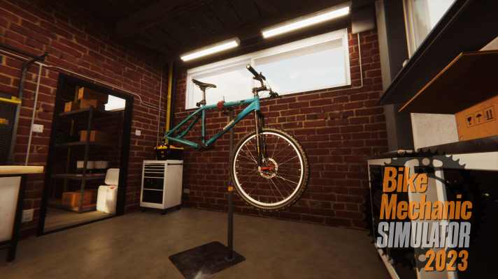 Bikes, Werkstatt und Grafik sind bei Bike Mechanic Simulator 2023 nicht mehr ganz up to date.