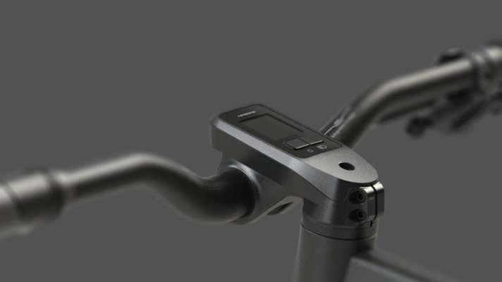   Das Display zum neuen Yamaha-Motor am Haibike SDuro AllMtn 8.0 ist formschön integriert.