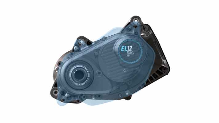 Die Pinion MGU im Größenvergleich mit einem klassischen E-MTB-Motor. Größer? Ja. Riesig? Definitiv nein.