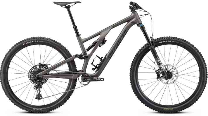  Die Alternative:
 Das Specialized Stumpjumper Evo besitzt zwar nur 160/150 Millimeter Hub, doch ist voll auf Stabilität getrimmt. Für das Einstiegsmodell muss man 4200 Euro hinlegen. Gewicht: 15,8 Kilo (Herstellerangabe).