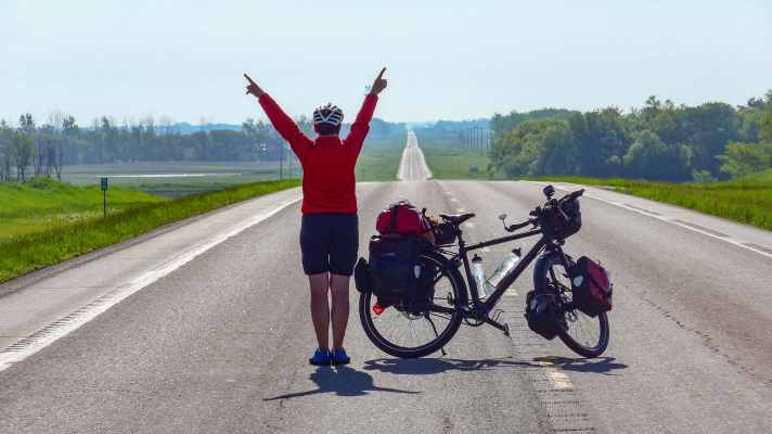 Reise mit dem Fahrrad - Pure Freiheit!