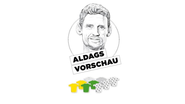 Diese Bedeutung misst Rolf Aldag der 5. Etappe für Gelb, Grün und Bergtrikot zu - je mehr farbige Trikots, desto größer die Bedeutung.
