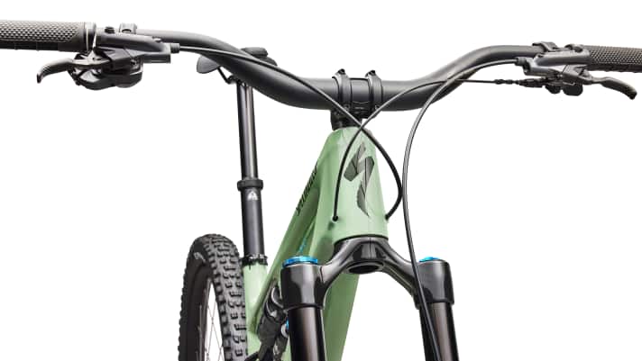 Ab sofort: Evo-Update für das Specialized Stumpjumper - mit 160-mm-Federgabel und höherem Cockpit serienmäßig.