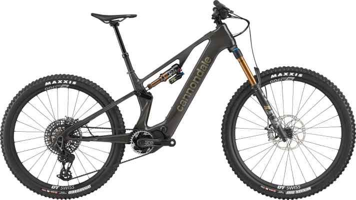 Mit wertigen Alu-Läufrädern und der Premium-Schaltung Sram X0 Transmission sortiert sich das Moterra SL1 in die Mitte der Produktpalette ein. Dieses Bike konnten wir bereits ausführlich fahren. Neben schwarz auch in grün erhältlich (s. o.).
