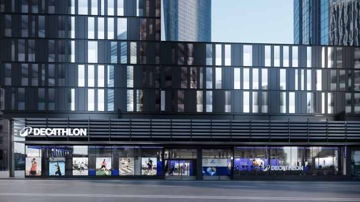 So könnte es demnächst aussehen: In einem Galeria-Kaufhaus befindet sich auch eine Decathlon-Filiale