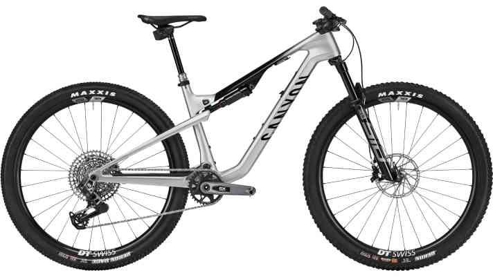 Das Canyon Lux Trail CF9 setzt auf eine Funkschaltung von Sram.