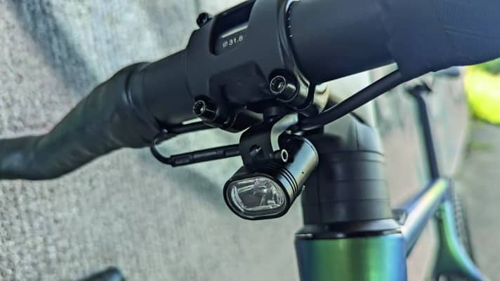 Klein, stark, schwarz: Light­skin U2E Mini mit 135 Lux.