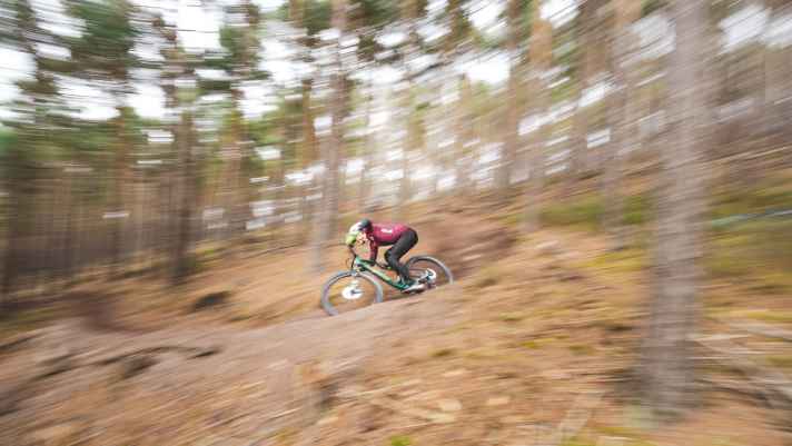 Test und Fotoshooting für das Race-Bike-Shootout zwischen MMR, Bulls und Megamo. Testlocation: Pfalz, Chruchner-Trail