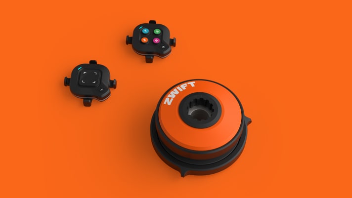 Das Zwift-Ready-Paket umfasst das Zwift Cog und Zwift Click. Damit gelingt der Einstieg in die Zwift-Welt ganz einfach und du brauchst keine extra Kassette.