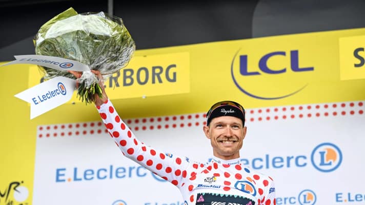 Gewann 11 Bergwertungen in Folge - Magnus Cort Nielsen