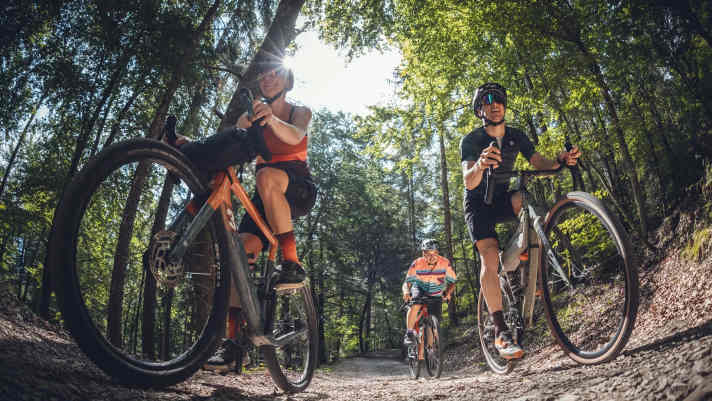 Es muss nicht immer das Mountainbike sein. Gravelrunde durch das Comanotal nördlich von Arco