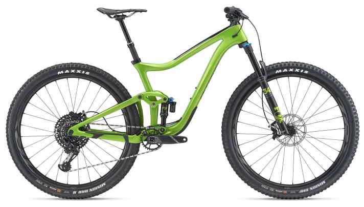   Das Trance Advanced Pro 29 1 kommt mit Sram GX Eagle, Fox 34 und Fox DPX 2.