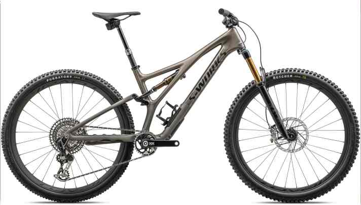 14.500 Euro kostet das aktuelle Specialized S-Works Stumpjumper in der Topausstattung! Das ebenso luxuriös ausgestattete Vorgänger-Modell (im Bild) kostet weniger als die Hälfte.