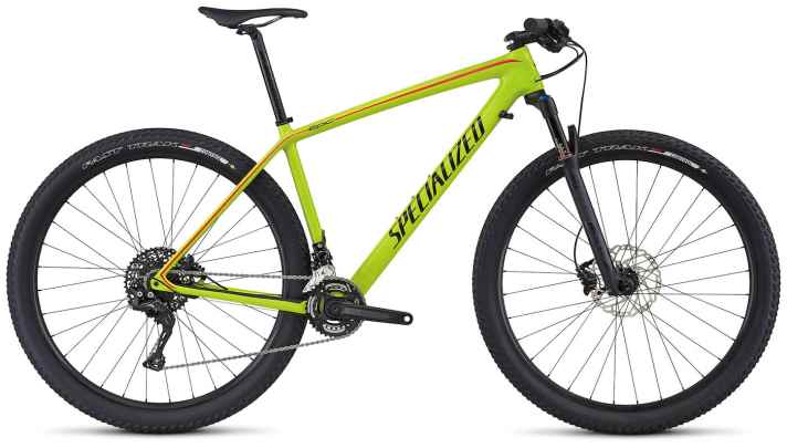   Neongelb: die zweite Farbvariante des Epic HT Comp Carbon.