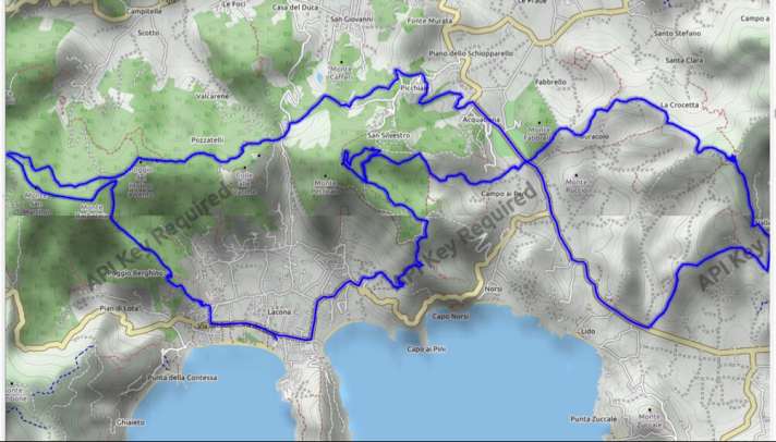    Elba, EMTB-Tour 2: Lacona – Mt Orello - Finca Terra Cuore - Mt Barbatoia