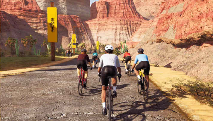 Mit seinem kostenlosen Angebot und Profi-Events auf Weltniveau mischt MyWhoosh die Indoor-Cycling-Szene auf.