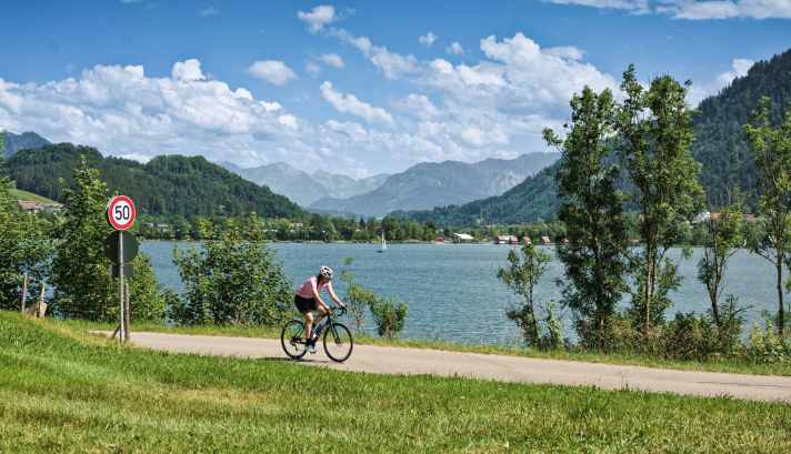 Seeblic: Unser Startort Immenstadt liegt südöstlich des Großen Alpsees