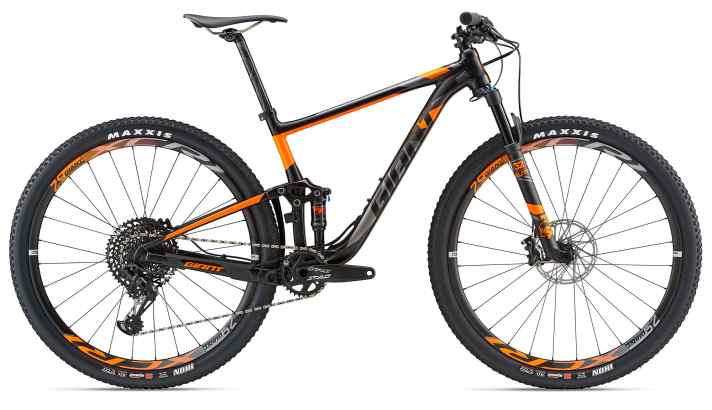   Das Alu-Modell Giant Anthem 29 1 wird für 3200 Euro zu haben sein. Eine Umwerferaufnahme erlaubt auch 2fach-Kurbeln.