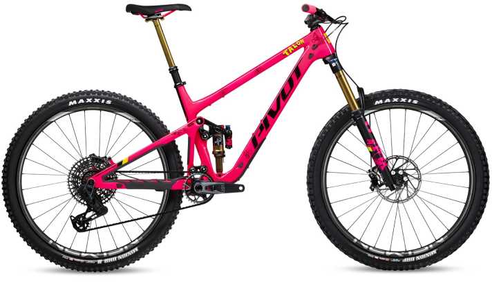Das Pivot Switchblade Pro Talon 2024 in der Limited Edition X0 AXS Transmission.