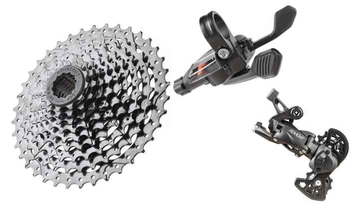 Für 20-Zoll-Bikes: Microshift Advent