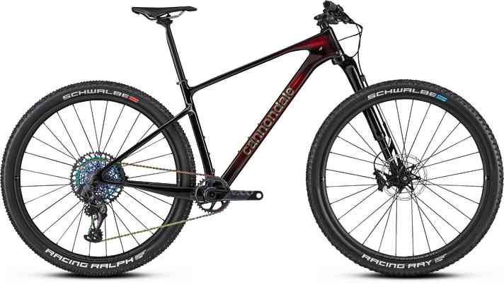 Flacher als die 66,9 Grad des Cannondale Scalpel HT Hi-Mod Ultimate stand ein Lenkwinkel noch nie an einem XC-Hardtail.