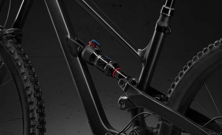 Der Rockshox-Dämpfer im Jeffsy Primus 26.