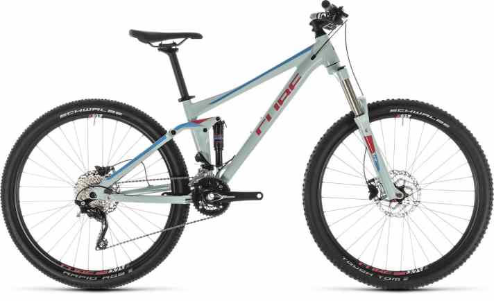   Cube Sting WS 120 EXC: Eher sportliches All Mountain als Trailbike: Das 120-mm-Fully aus Alu bildet für 1400 Euro den Einstieg in die Fully-Palette für Frauen. Das Bike mit SR Suntour-Fahrwerk bringt ohne Variostütze 13,8 kg auf die Waage >> <a href="https://luna.r.lafamo.com/ts/i5533923/tsc?amc=con.blbn.497955.507800.14129791&smc=BIKE&rmd=3&trg=https%3A%2F%2Fwww.fahrrad-xxl.de%2Fcube-sting-ws-120-exc-p00058193m002" target="_blank" rel="noopener noreferrer nofollow">z.B. bei Fahrrad XXL erhältlich</a> *.