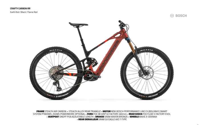 Das von uns getestete Modell mit dickem 800 Wh Akku. Auch hier gibts noch den Alu-Hinterbau. Gewicht: 24,1 Kilo ohne Pedale (Herstellerangabe). Preis: 8499 €.