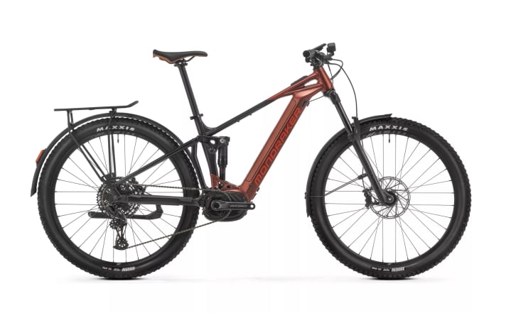 Vollausgestattet und vollgefedert: Das Mondraker Chaser RX.