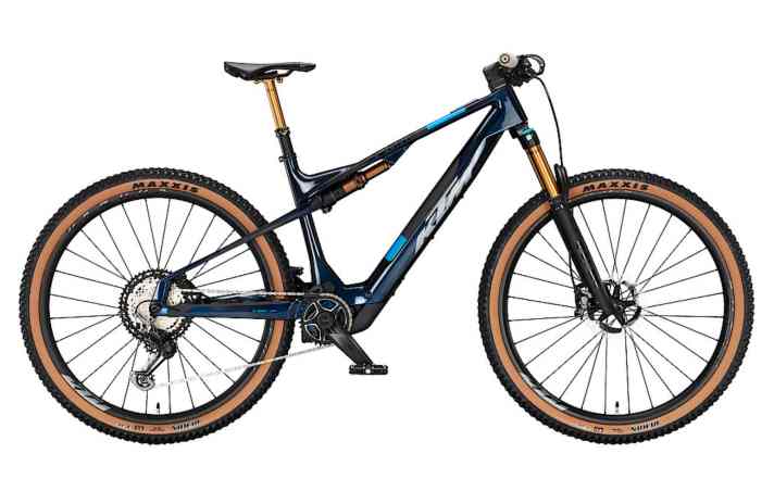 Sportliche Optik aber ordentlicher Federweg. Das leichte KTM Macina Scarp SX ist ein gelungener, leichter Tourer mit Reserven und unser Platz drei in der Leserwahl in der Kategorie Tour.