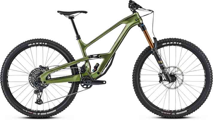   Das neueste <a href="https://luna.r.lafamo.com/ts/i5533923/tsc?amc=con.blbn.497955.507800.14129791&smc=BIKE&rmd=3&trg=https%3A%2F%2Fwww.fahrrad-xxl.de%2Fcannondale-jekyll-1-m000010096" target="_blank" rel="noopener noreferrer nofollow">Hardcore-Enduro Jekyll</a> * der Kultmarke aus den USA kommt ebenfalls mit integrierten Bauteilen daher. Wenn auch nicht ganz so spektakulär wie das V4000. Der Dämpfer etwa steckt hier in einer Aussparung im Unterrohr.