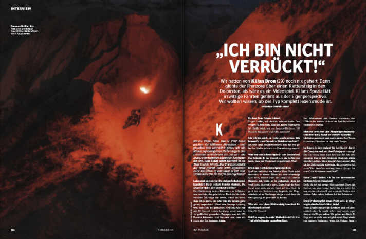   Kilian Bron: „Ich bin nicht verrückt!“ 