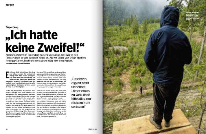 Droppen, die harte Währung im Freeriding.