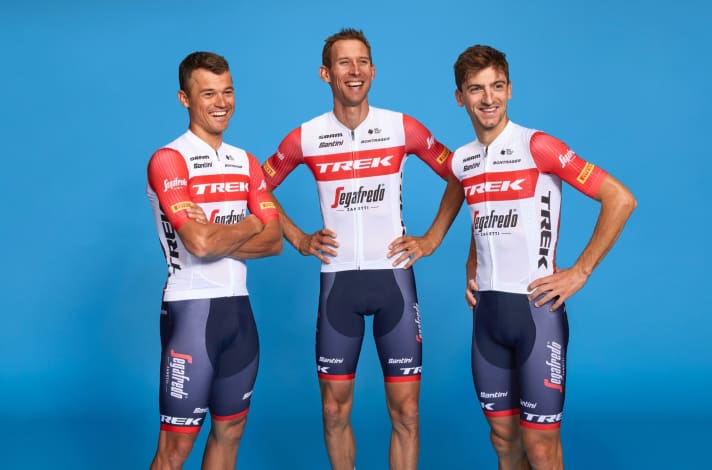 Das neue Trikot der Männer von Trek-Segafredo 