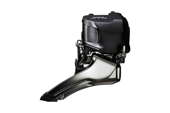   Der Umwerfer kann per "Synchro Shift" automatisch mitschalten – eine echte Innovation.