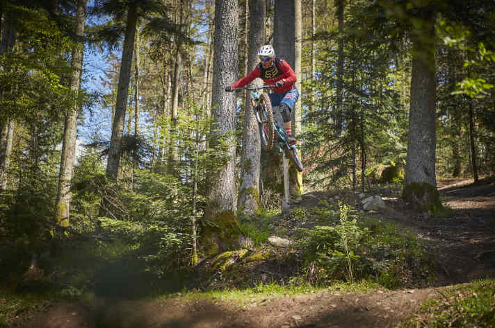 Vorzeige Trails im Breisgau: Der Baden to the Bone ist der anspruchsvollste Trail in Freiburg.