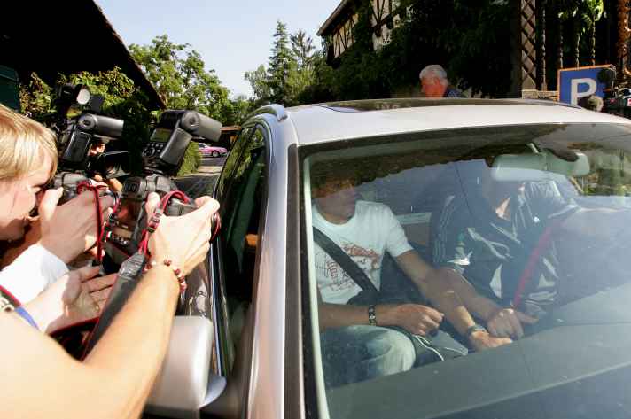 Der Anfang vom Ende: Am 30.06.2006 wurde Jan Ullrich von der Tour de France ausgeschlossen
