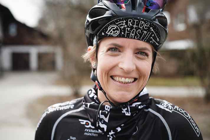Birgit Waxenberger freut sich über immer mehr Frauen, die zum Bikefitting kommen.