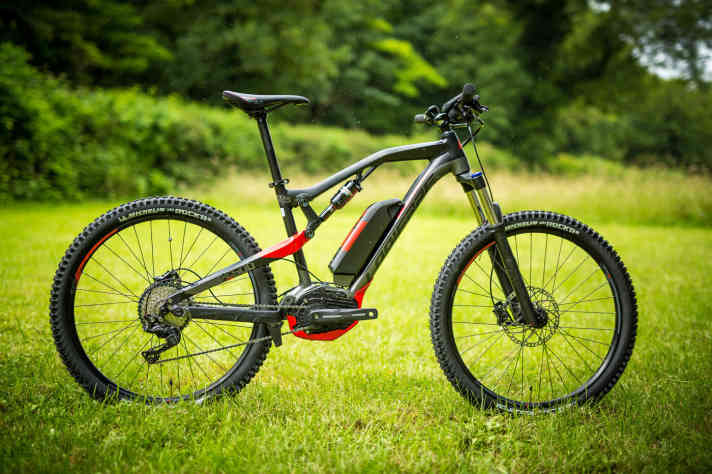   Das Top-Modell der Trail-Bikes: Das Lapierre Overvolt XC 500 mit Bosch-Motor.