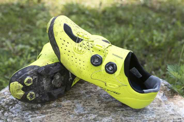   Leicht, steif und sehr gut anpassbar. Der Shimano S-Phyre hinterlässt einen stimmigen Eindruck.