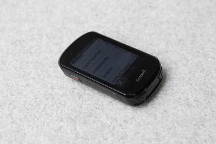 Bekannte Menüführung mit vielen neuen Funktionen: der neue Edge 830.