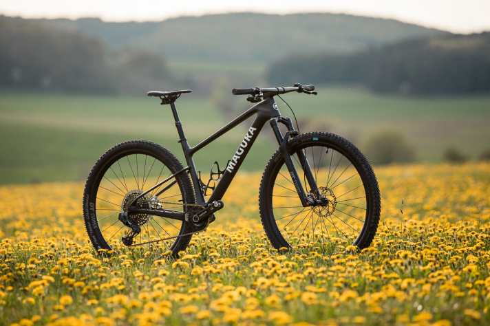   Wenn man genau hinsieht, erkennt man an Maguras Konzept-Bike nur ein einziges Kabel.