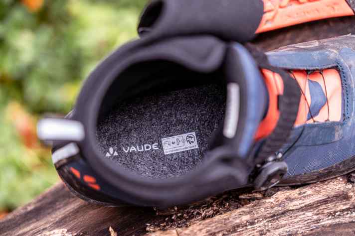 Trotz warmer Sohle und Primaloft-Innenseite ist der Vaude nicht ultra-warm