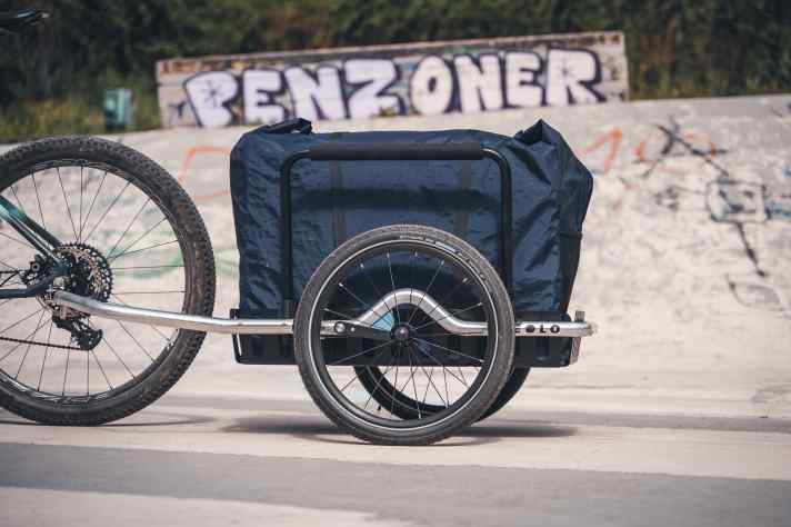 Leicht und vielseitig soll er sein, der Cargo vom Leipziger Hersteller Veolo - und eine Alternative zum Lastenrad ist er auch