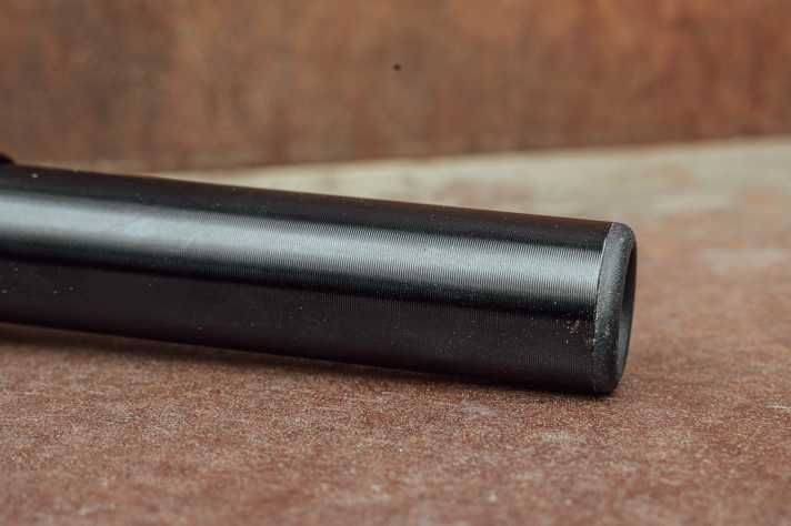 Der Zylinder der Zéfal ist für besseren Griff leicht geriffelt
